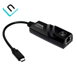 ADAPTADOR USB TIPO C - LAN RJ-45, CON CABLE