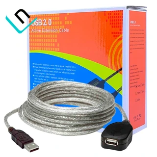CABLE EXTENSION USB 2.0, 5M (CAJA)