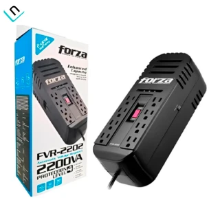 ESTABILIZADOR FORZA FVR-2202 | 2200VA-1100W, 8 TOMAS