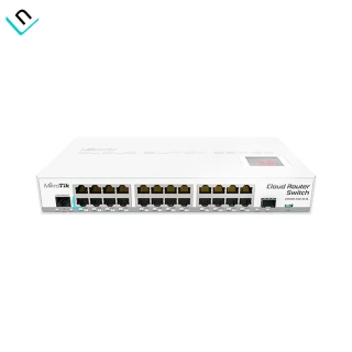CLOUD ROUTER SWITCH MIKROTIK CRS326-24G-2S+RM | CPU 800MHZ, RAM 512MB, 24 PUERTOS GIGA