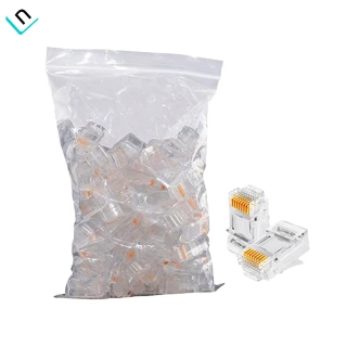 CONECTOR DE RED RJ45 CAT.5 | BOLSA X 100 UND