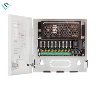 FUENTE CENTRALIZADA DAHUA PFM341-9CH | 12V-5A, CON GABINETE