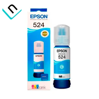 TINTA ORIGINAL EPSON T524 | CIAN