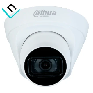 CAMARA DOMO DAHUA DH-IPC-HDW1230T1-S5 | HASTA 2MP, 2.8MM, POE, METAL