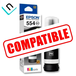 TINTA COMPATIBLE EPSON T544 | NEGRO