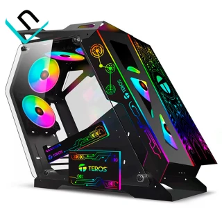 CASE TEROS TE-1312 | GAMING, NEGRO