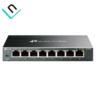 SWITCH TP-LINK LS108GP | 8 PUERTOS 10/100/1000 GIGA, POE