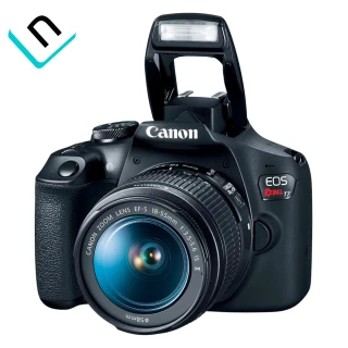 CAMARA CANON EOS REBEL T7 EF-S 18-55MM IS II | FULL HD, INCLUYE ESTUCHE Y MEMORIA