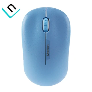 MOUSE INALAMBRICO MEETION R545 | NANO RECEPTOR USB 2.4GHZ, CELESTE