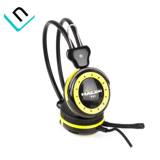 AUDIFONO ALAMBRICO HALION T21 | AMARILLO